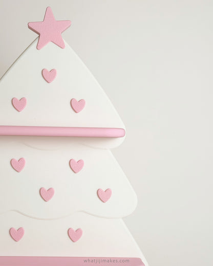 Christmas Tree Shelf 🎄 (Two-Tone Edition)